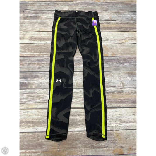 Athletic Leggings By Under Armour In Camouflage Print, Size: S
