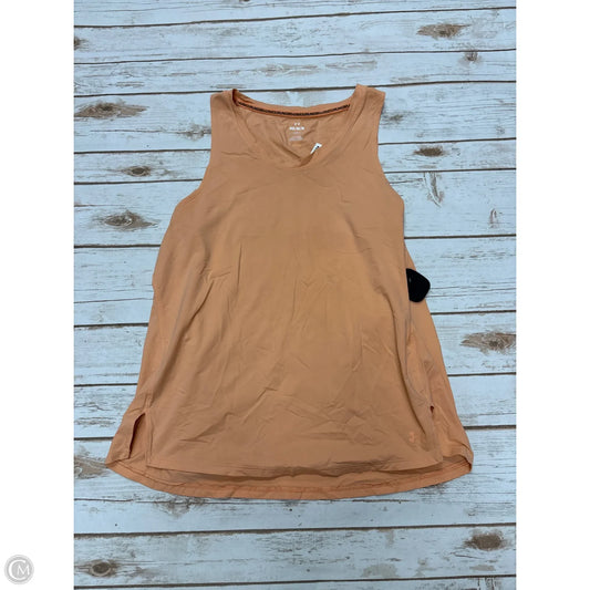 Athletic Tank Top By Under Armour In Orange, Size: M