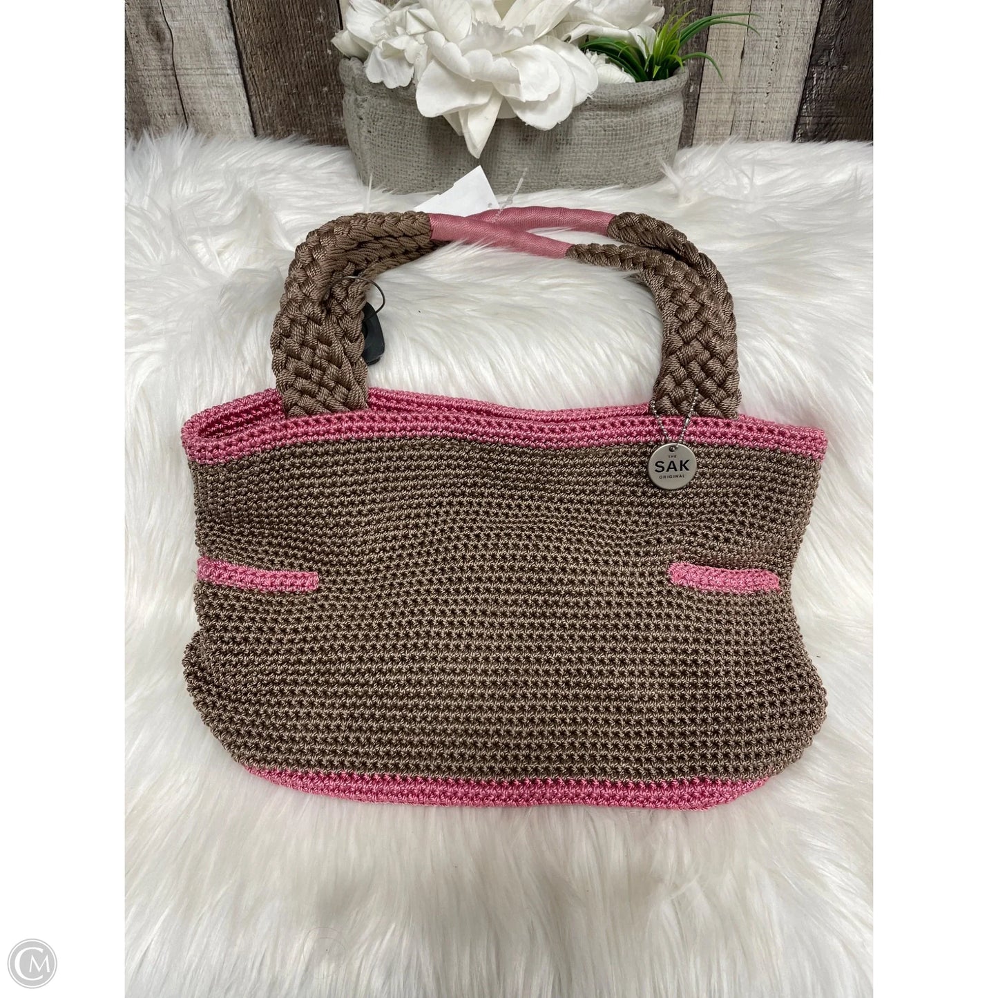 Handbag By Sakroots, Size: Medium