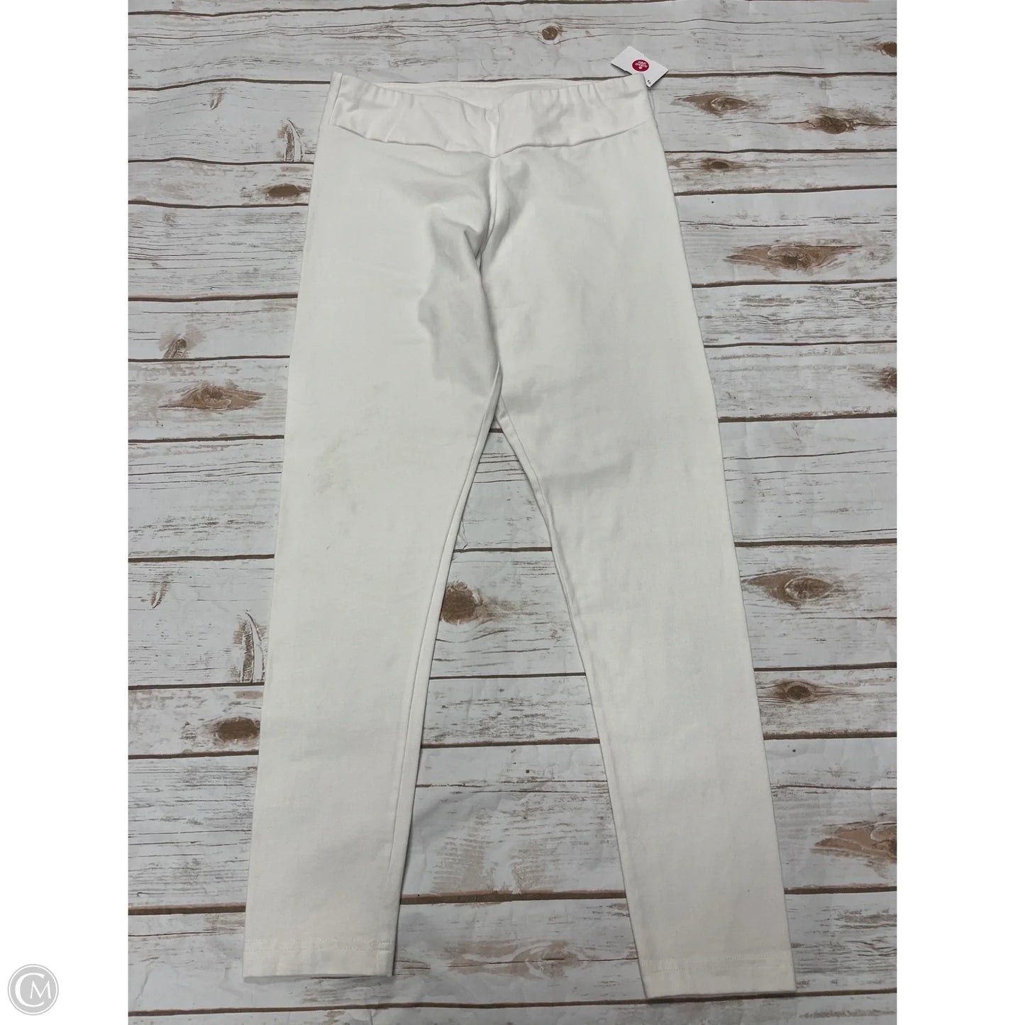 Pants Leggings By Time And Tru In White, Size: M