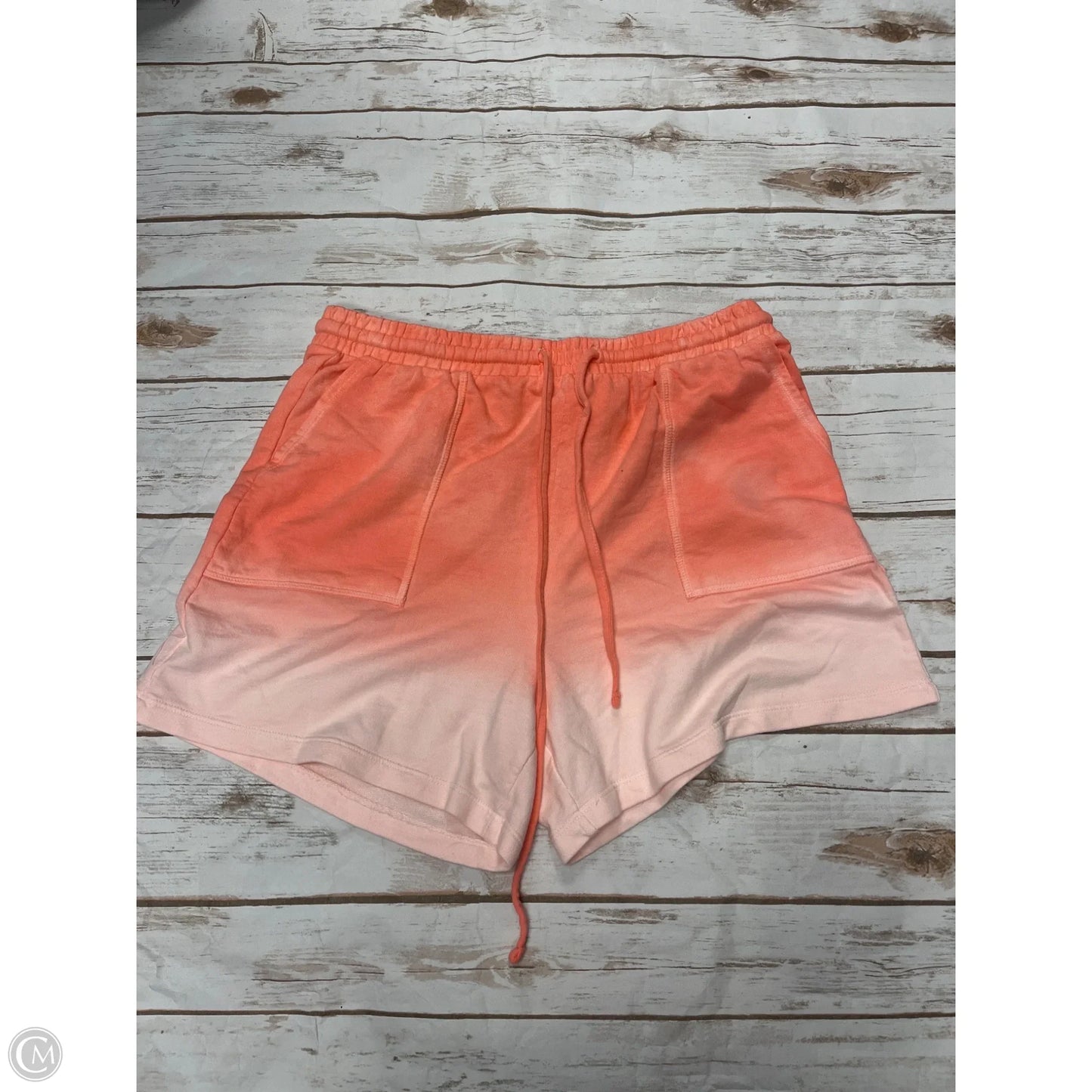 Shorts By Zenana In Orange, Size: M