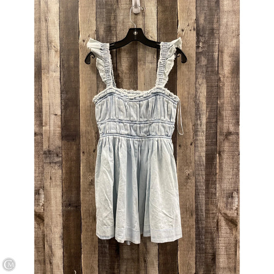 Romper By Peach Love Cream California In Blue Denim, Size: M