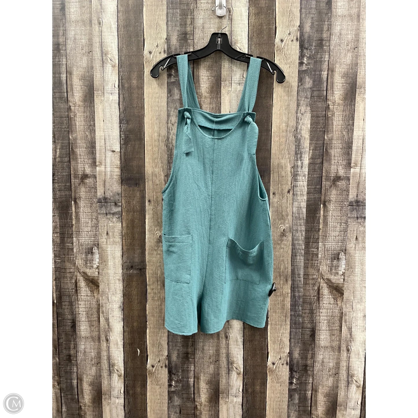 Romper By Cme In Teal, Size: M