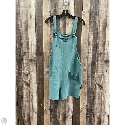 Romper By Cme In Teal, Size: M
