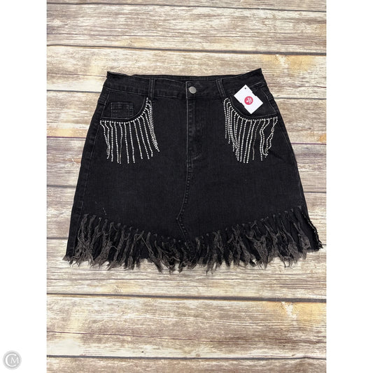 Skirt Mini & Short By Cmf In Black, Size: M