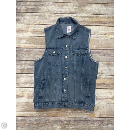 Vest Other By Cmf In Blue Denim, Size: L