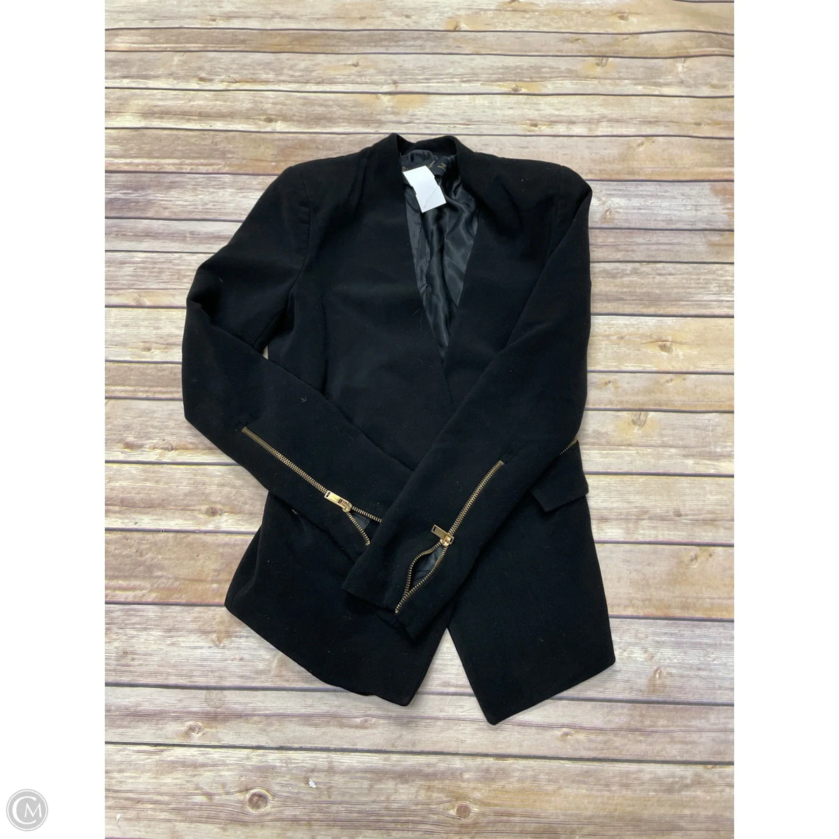 Blazer By Zara Basic In Black, Size: S