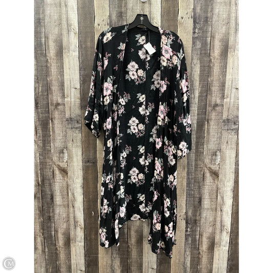 Kimono By Torrid In Floral Print, Size: 3x