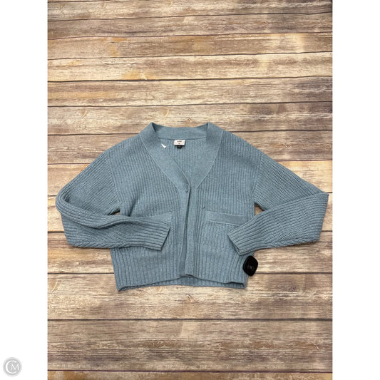 Sweater Cardigan By Cabi In Blue, Size: Xs