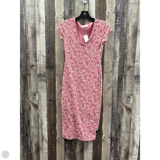 Dress Casual Midi By Jessica Simpson In Pink, Size: M