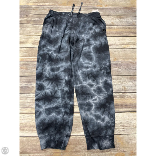 Pants Lounge By Champion In Tie Dye Print, Size: L