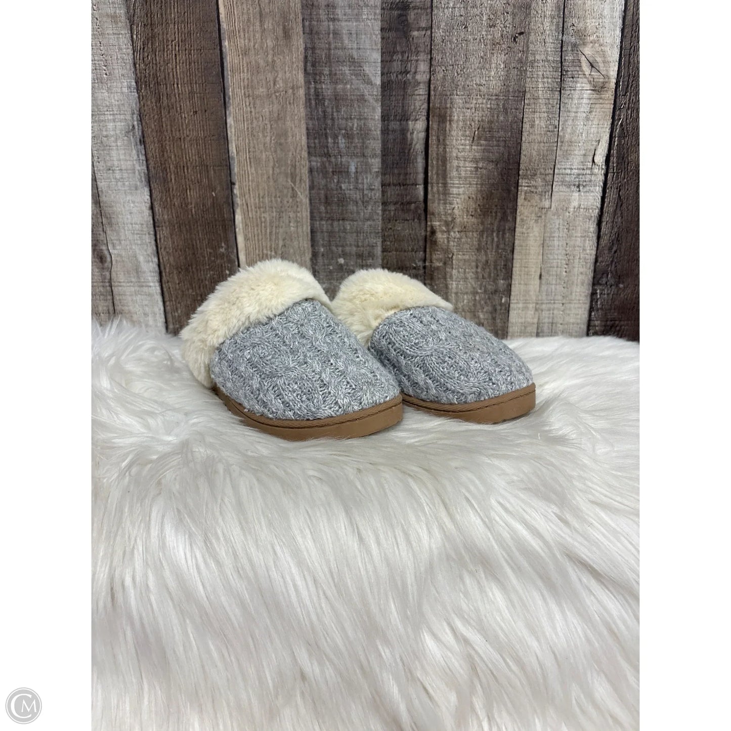 Slippers By J. Crew In Grey, Size: 6