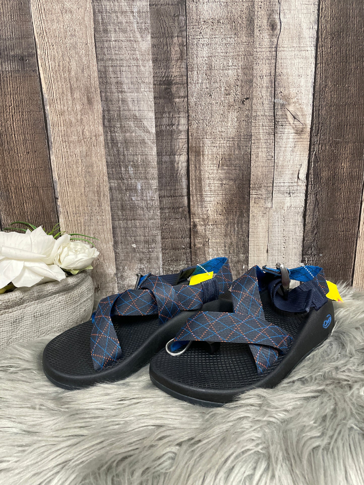 Navy Sandals Sport Chacos, Size 8.5