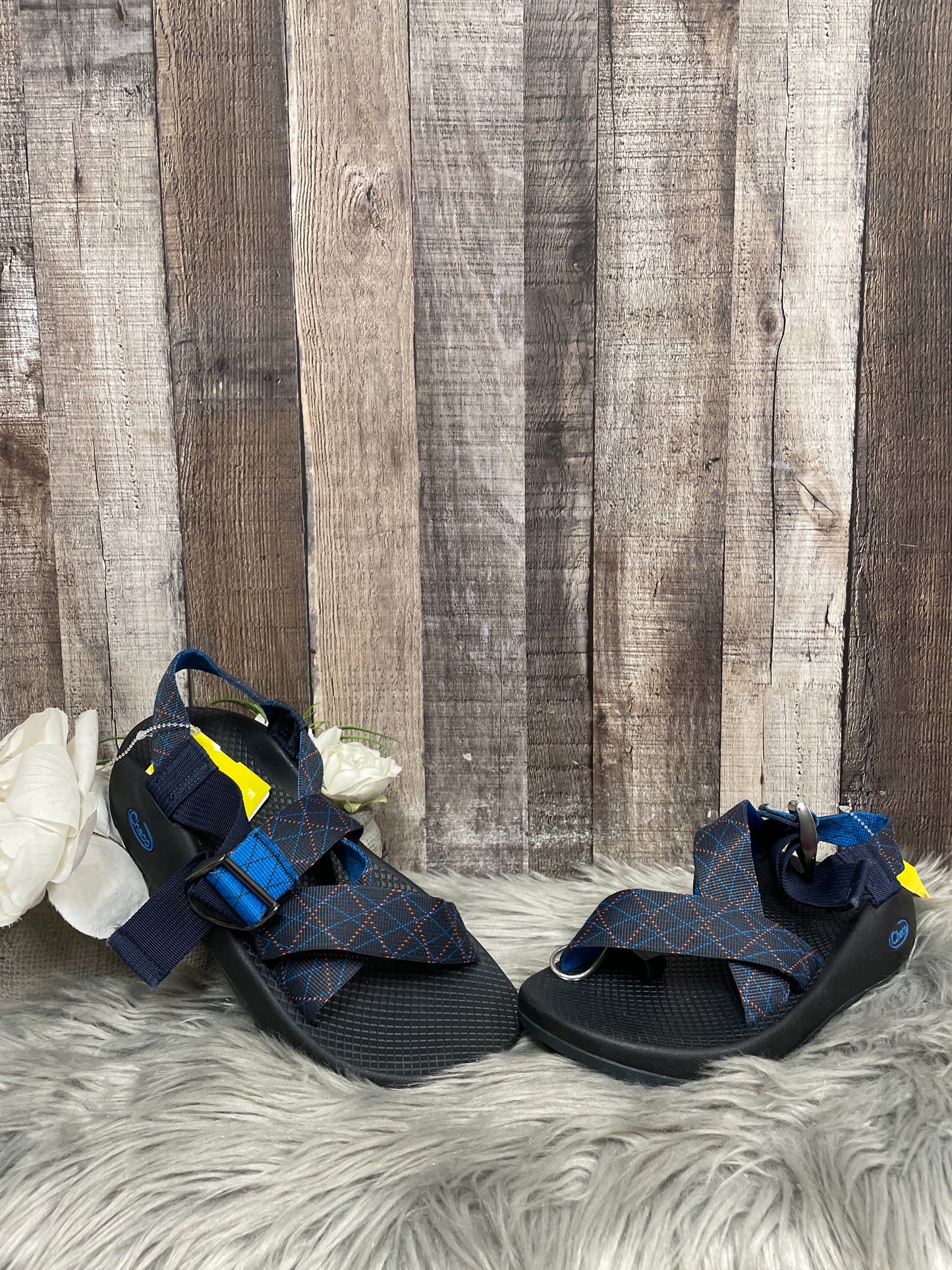 Navy Sandals Sport Chacos, Size 8.5