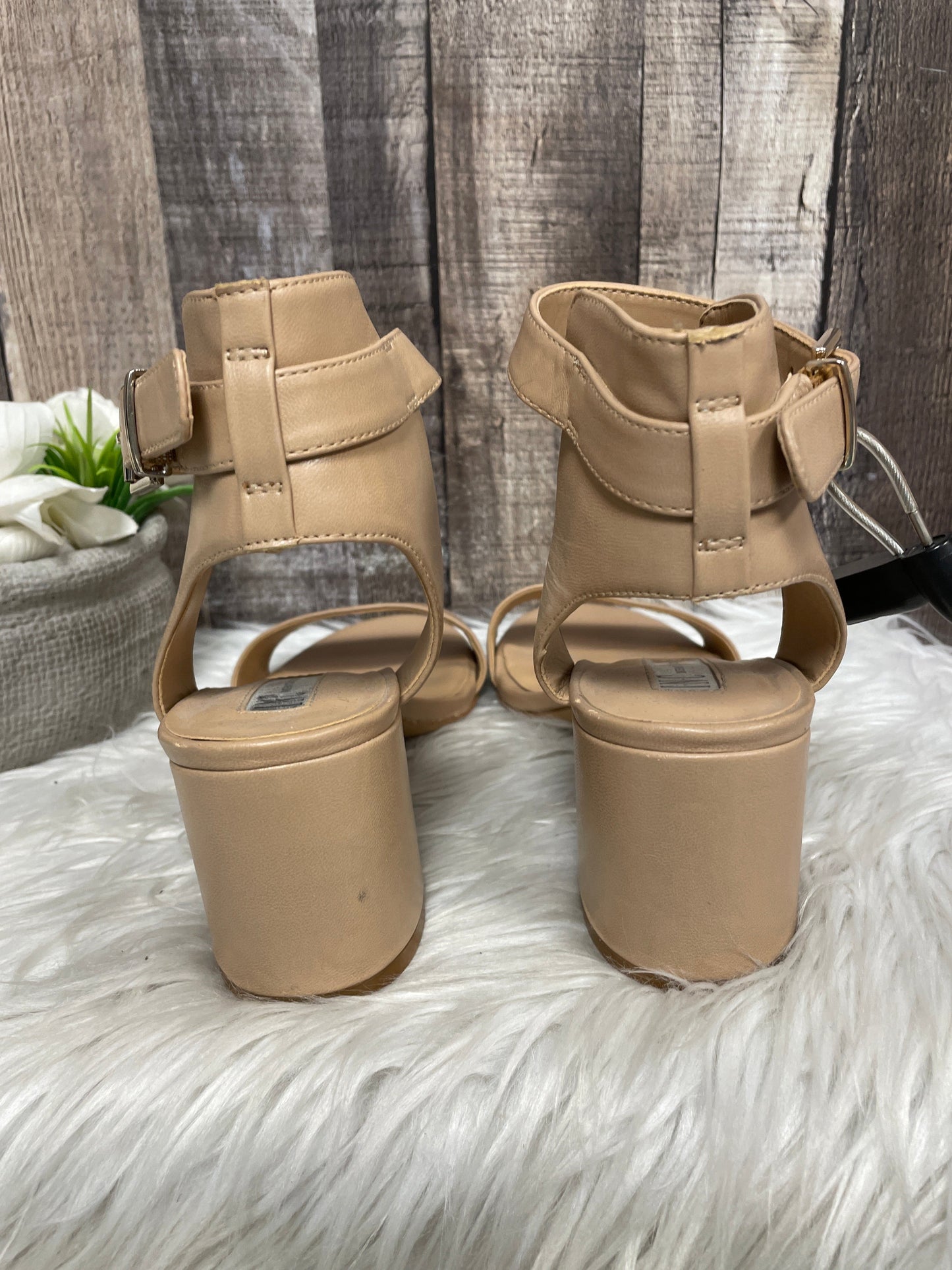 Sandals Heels Block By Inc  Size: 10