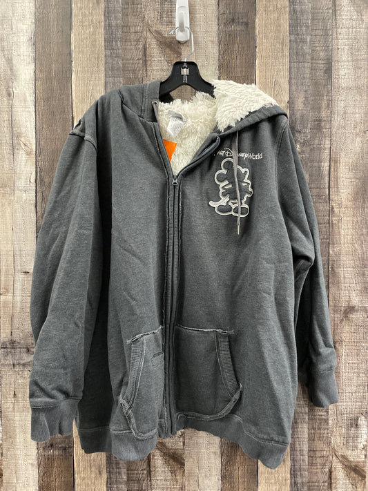 Grey Sweatshirt Hoodie Disney Store, Size 3x