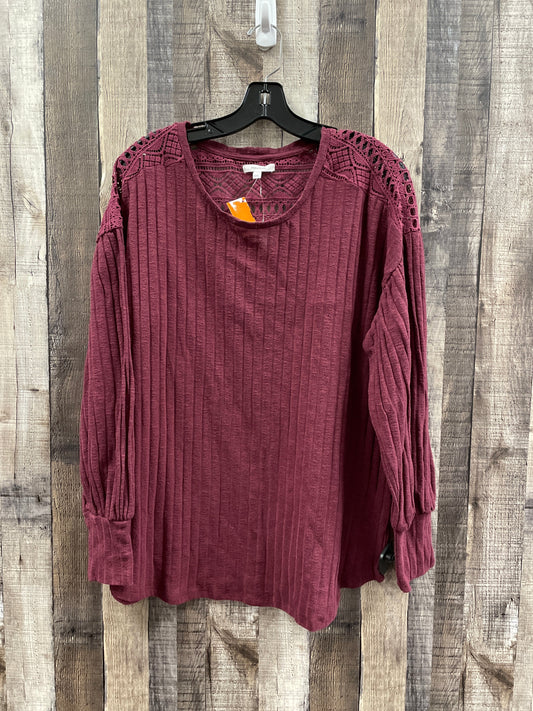 Top Long Sleeve By Maurices  Size: Xxl