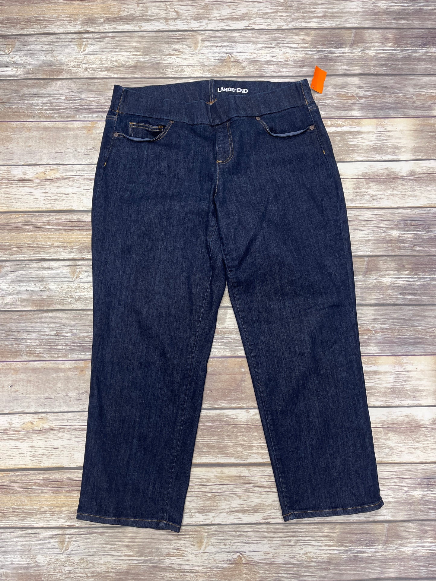 Jeans Straight By Lands End  Size: 20