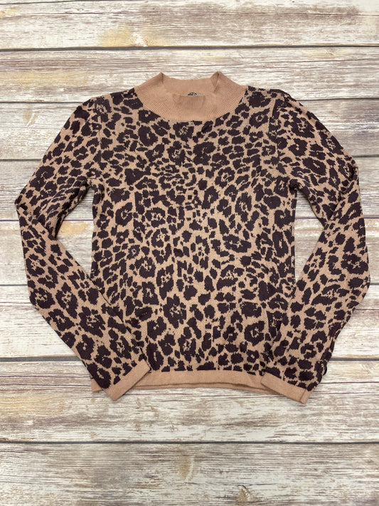 Sweater By Express In Animal Print, Size: S