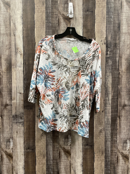 Top Short Sleeve By Tribal  Size: L