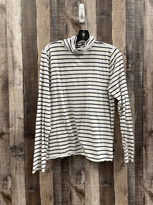 Striped Pattern Top Long Sleeve J. Crew, Size L