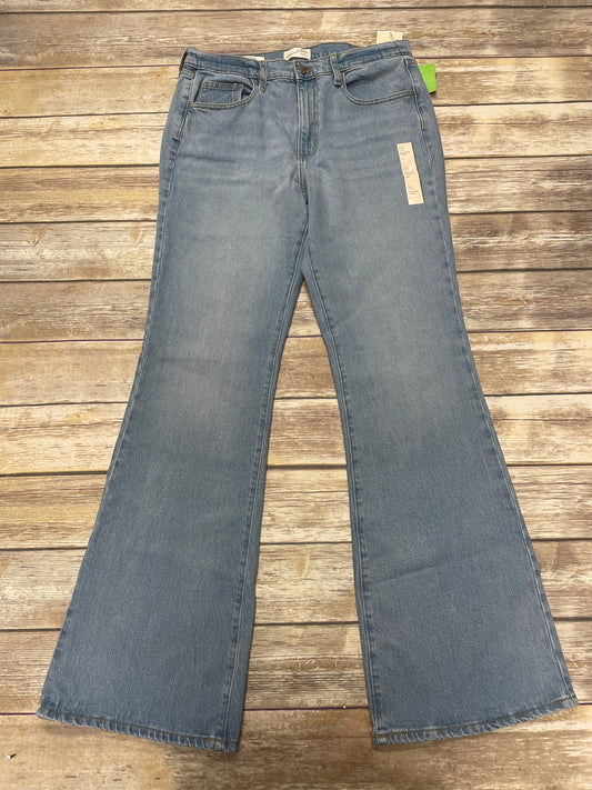 Blue Denim Jeans Flared Universal Thread, Size 12l