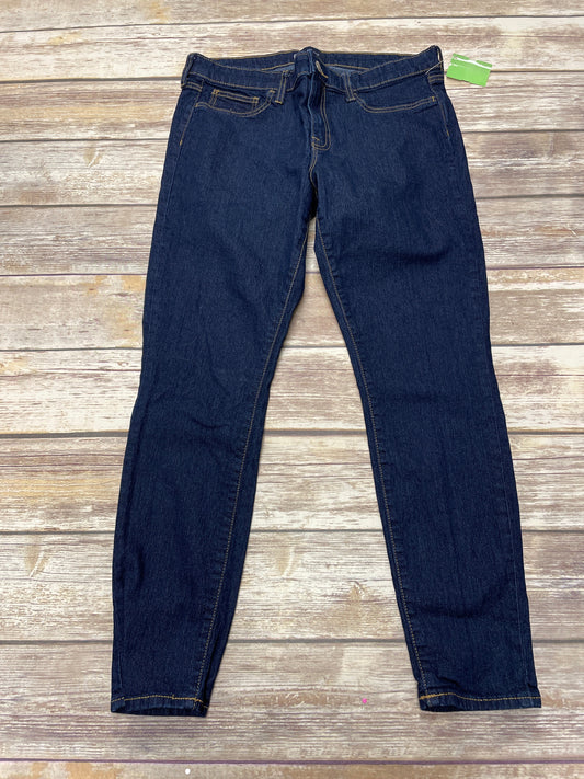 Blue Denim Jeans Skinny Gap, Size 8