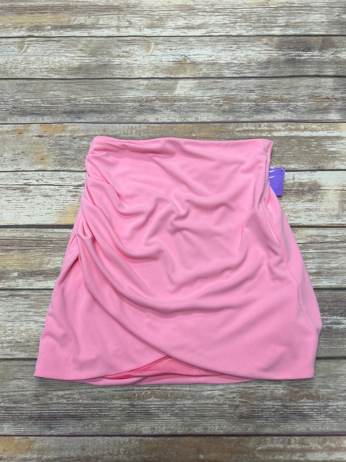 Pink Skirt Mini & Short Zara, Size M