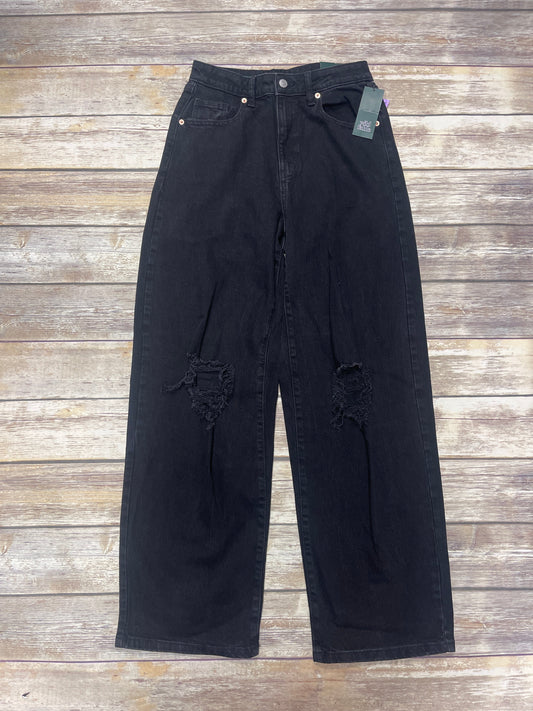 Jeans Boyfriend By Wild Fable In Black Denim, Size: 4