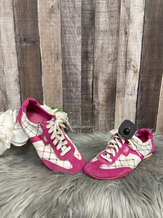 Pink Shoes Sneakers Coach, Size 6.5