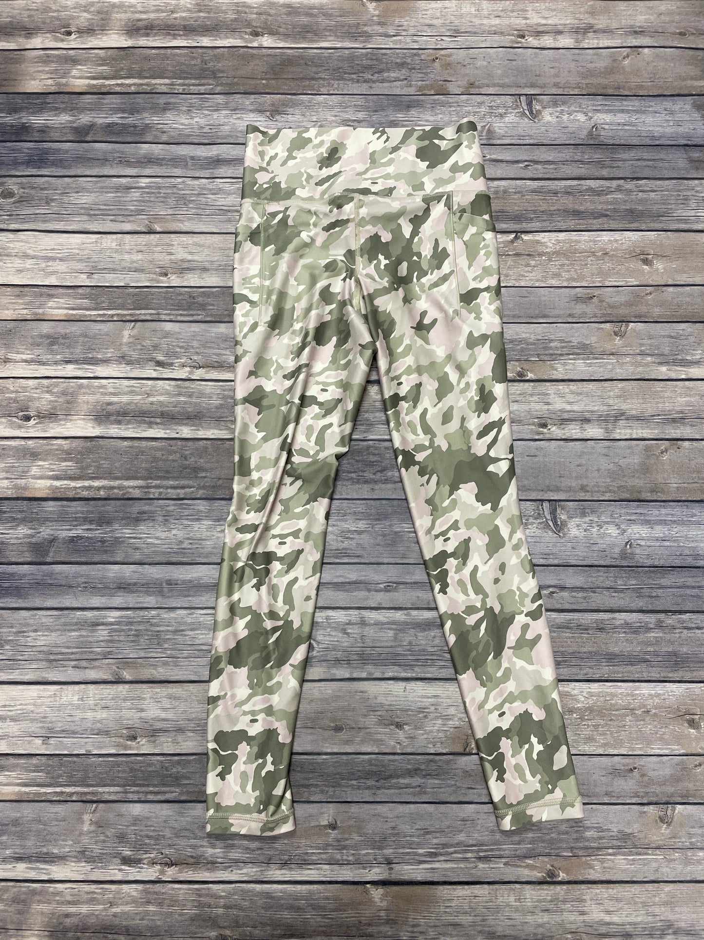 Camouflage Print Athletic Leggings Athleta, Size S