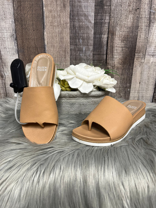 Sandals Heels Wedge By Eileen Fisher  Size: 6