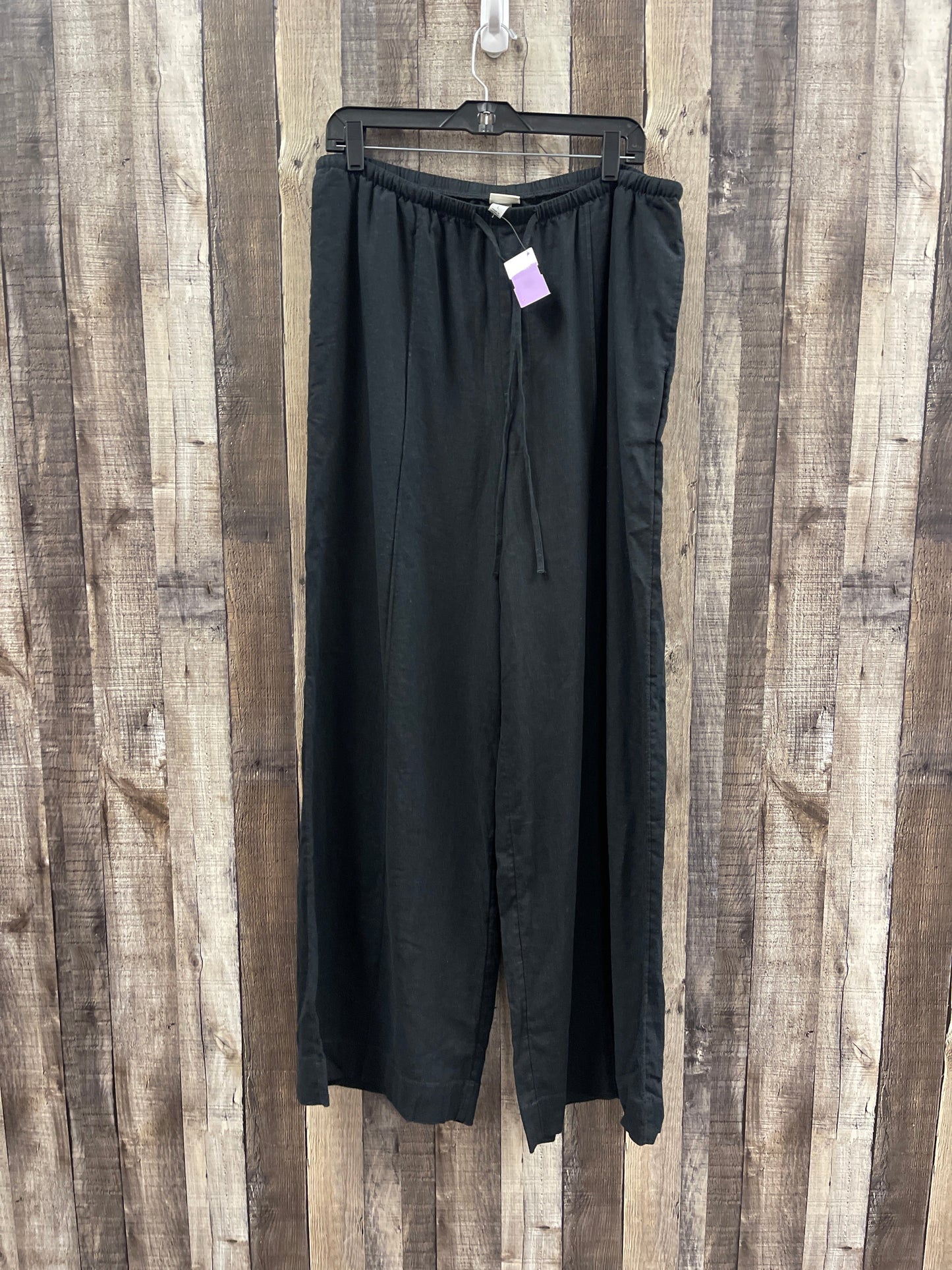 Pants Wide Leg By A New Day In Black, Size: L