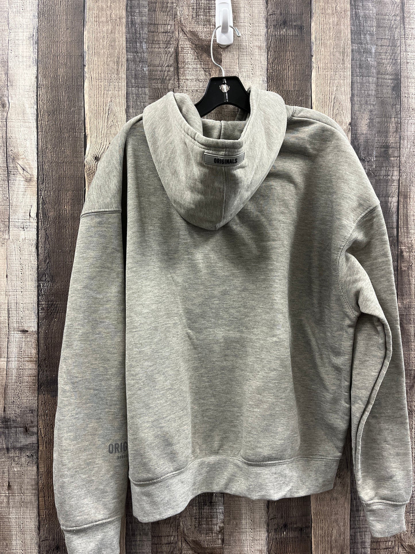 Sweatshirt Hoodie By Cme In Grey, Size: L