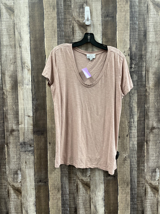 Pink Top Short Sleeve Nordstrom, Size Xl