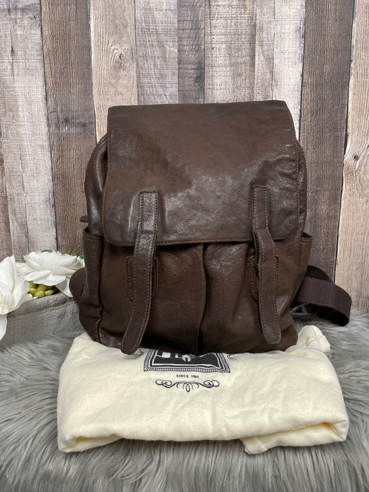 Backpack Leather Frye, Size Large