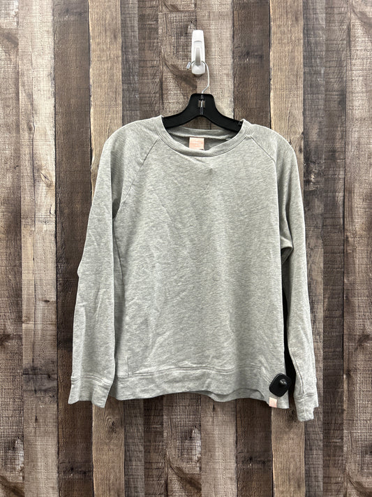 Grey Athletic Sweatshirt Crewneck Cme, Size Xl