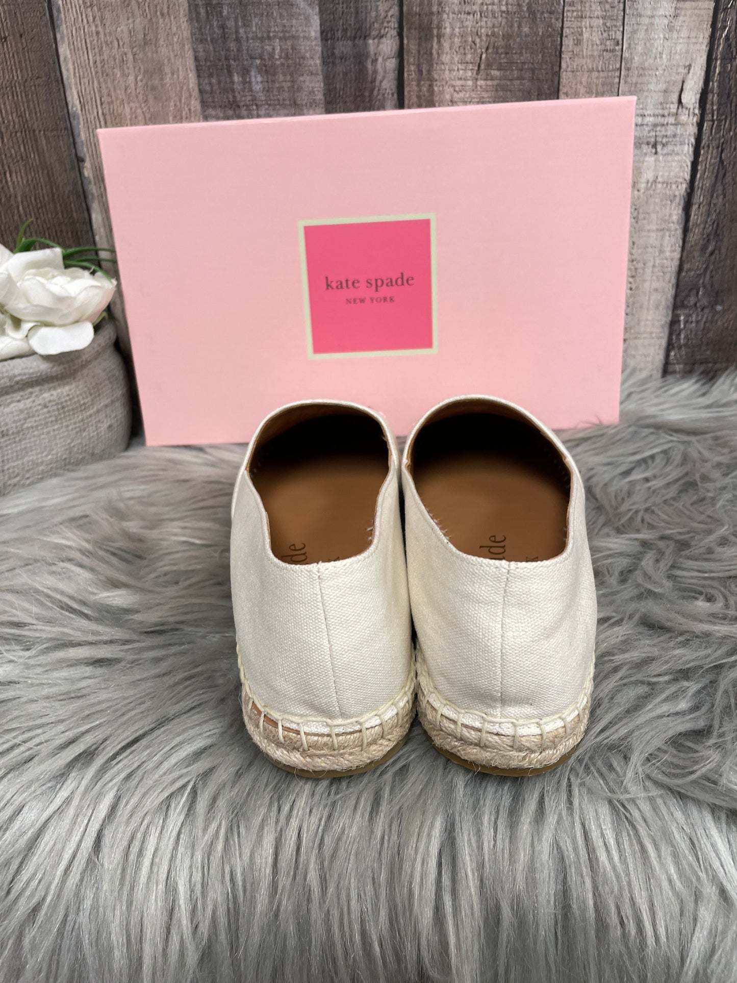 Beige Shoes Designer Kate Spade, Size 6.5