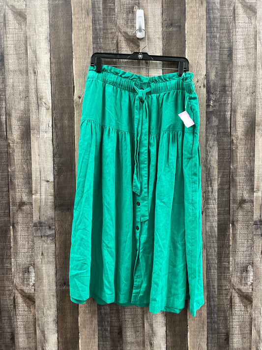 Green Skirt Maxi Universal Thread, Size L