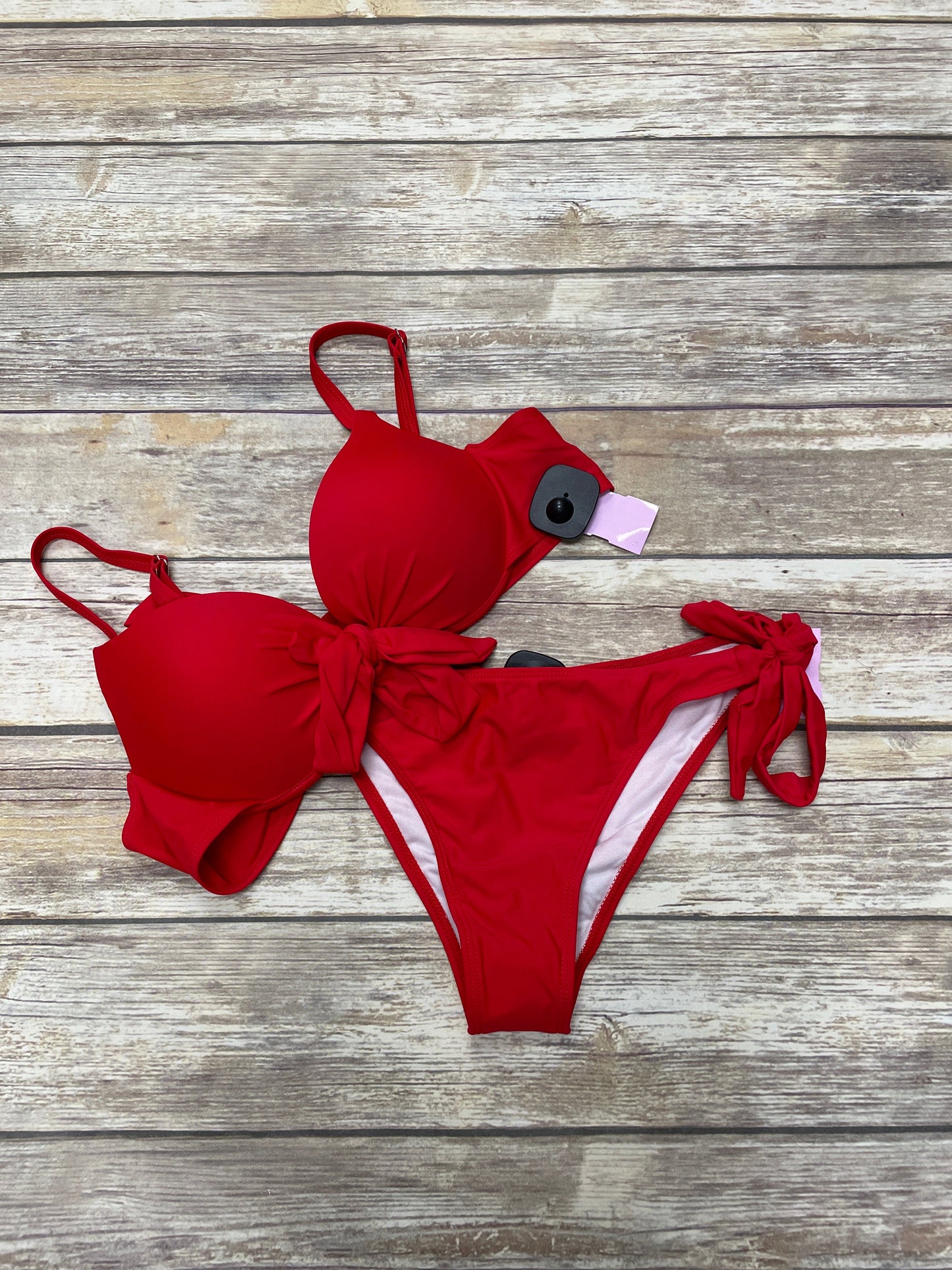 Red Swimsuit 2pc Shein, Size M