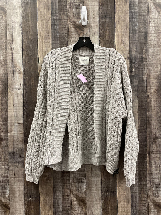 Grey Sweater Cardigan Abercrombie And Fitch, Size S