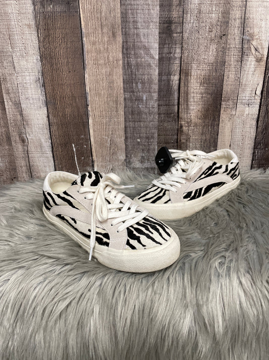 Zebra Print Shoes Sneakers Madewell, Size 5
