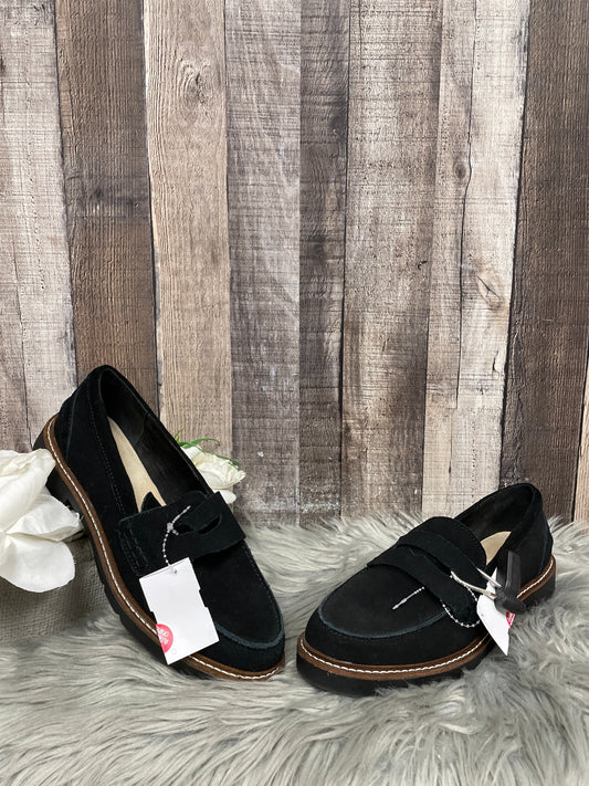 Black Shoes Flats Anne Klein, Size 8