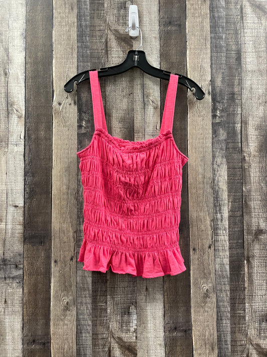 Pink Top Sleeveless Universal Thread, Size Xxl