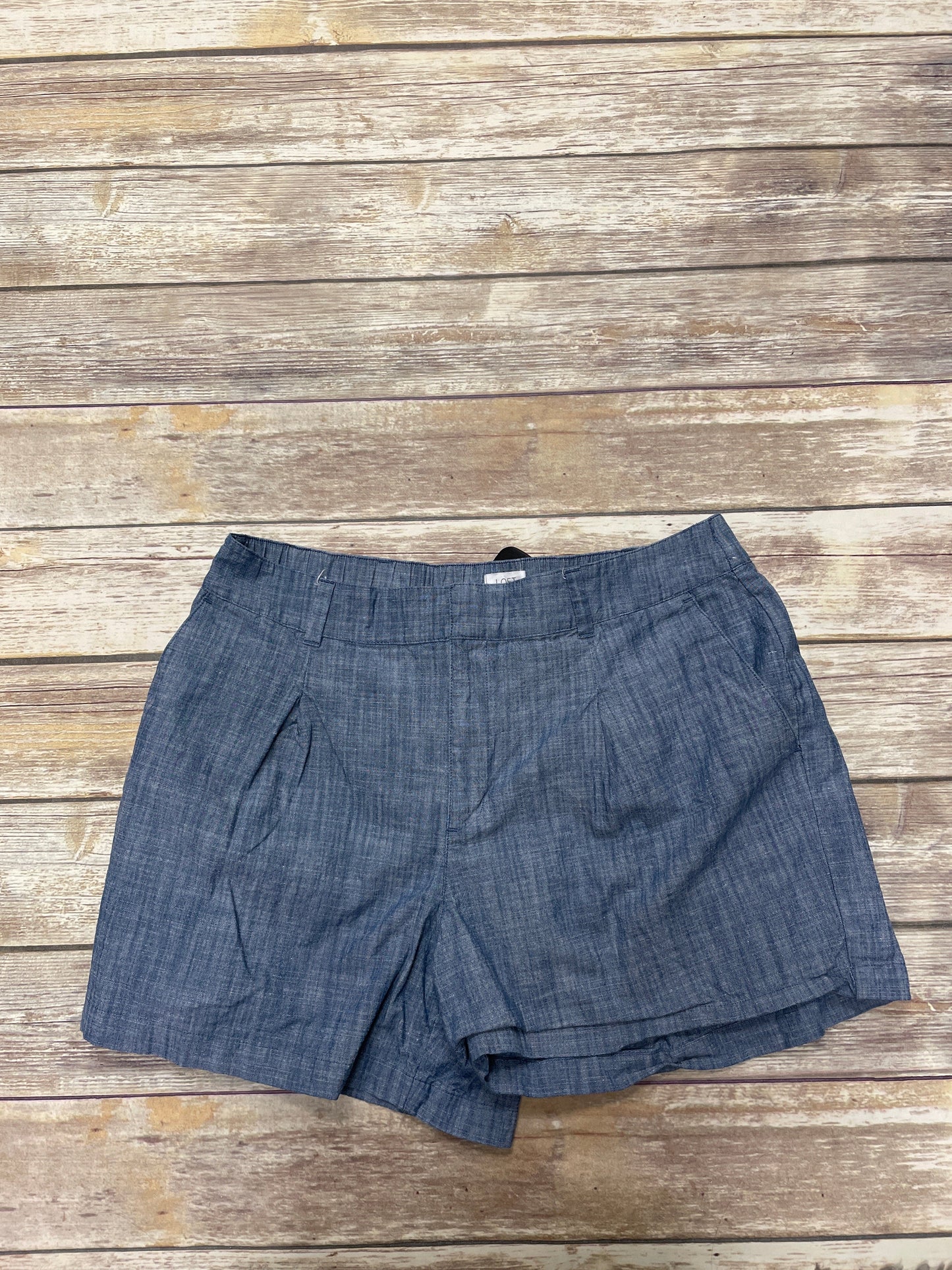 Blue Shorts Loft, Size 14