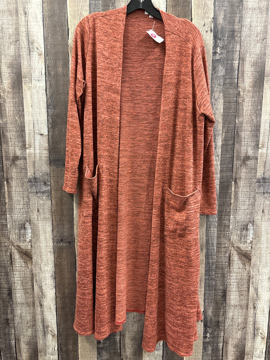 Cardigan By Lularoe In Orange, Size: L