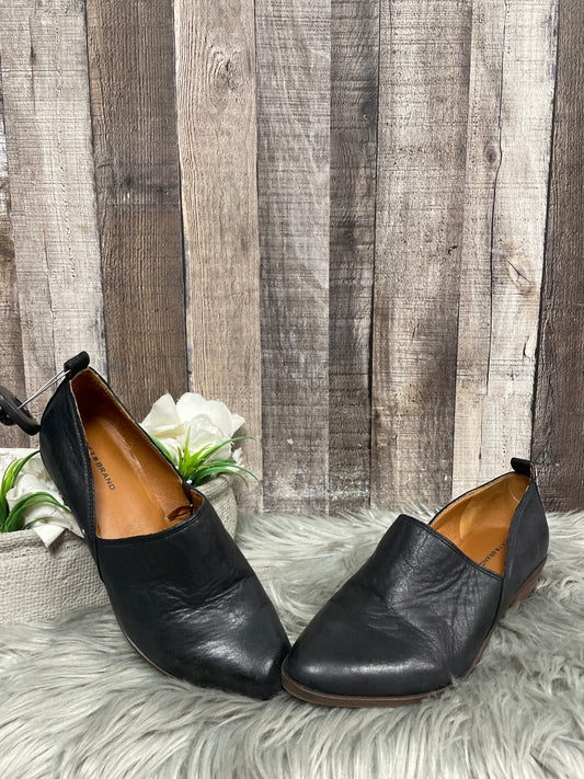 Black Shoes Heels Block Lucky Brand, Size 7.5