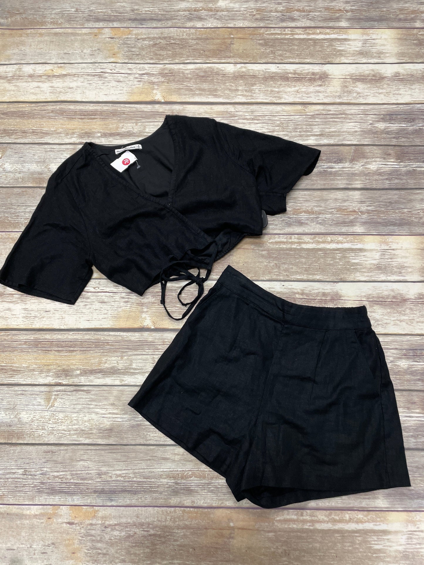 Black Shorts Set Abercrombie And Fitch, Size S