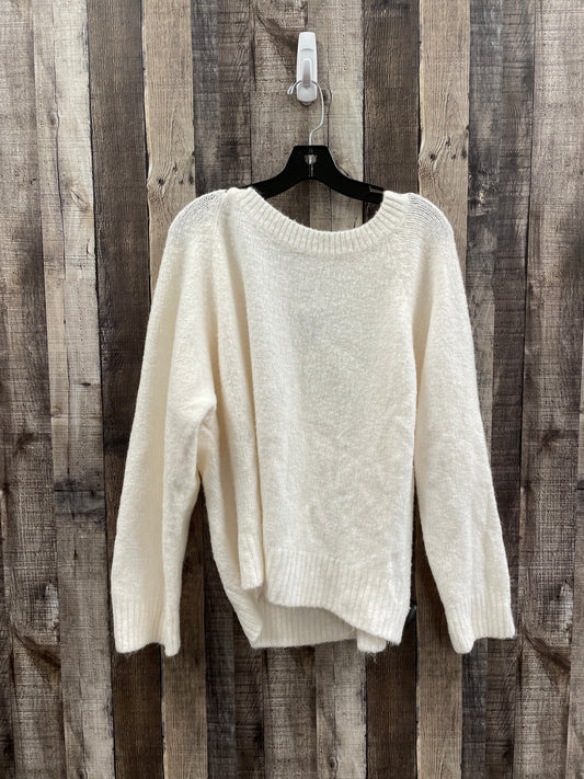 Sweater By Victorias Secret In White, Size: Xl