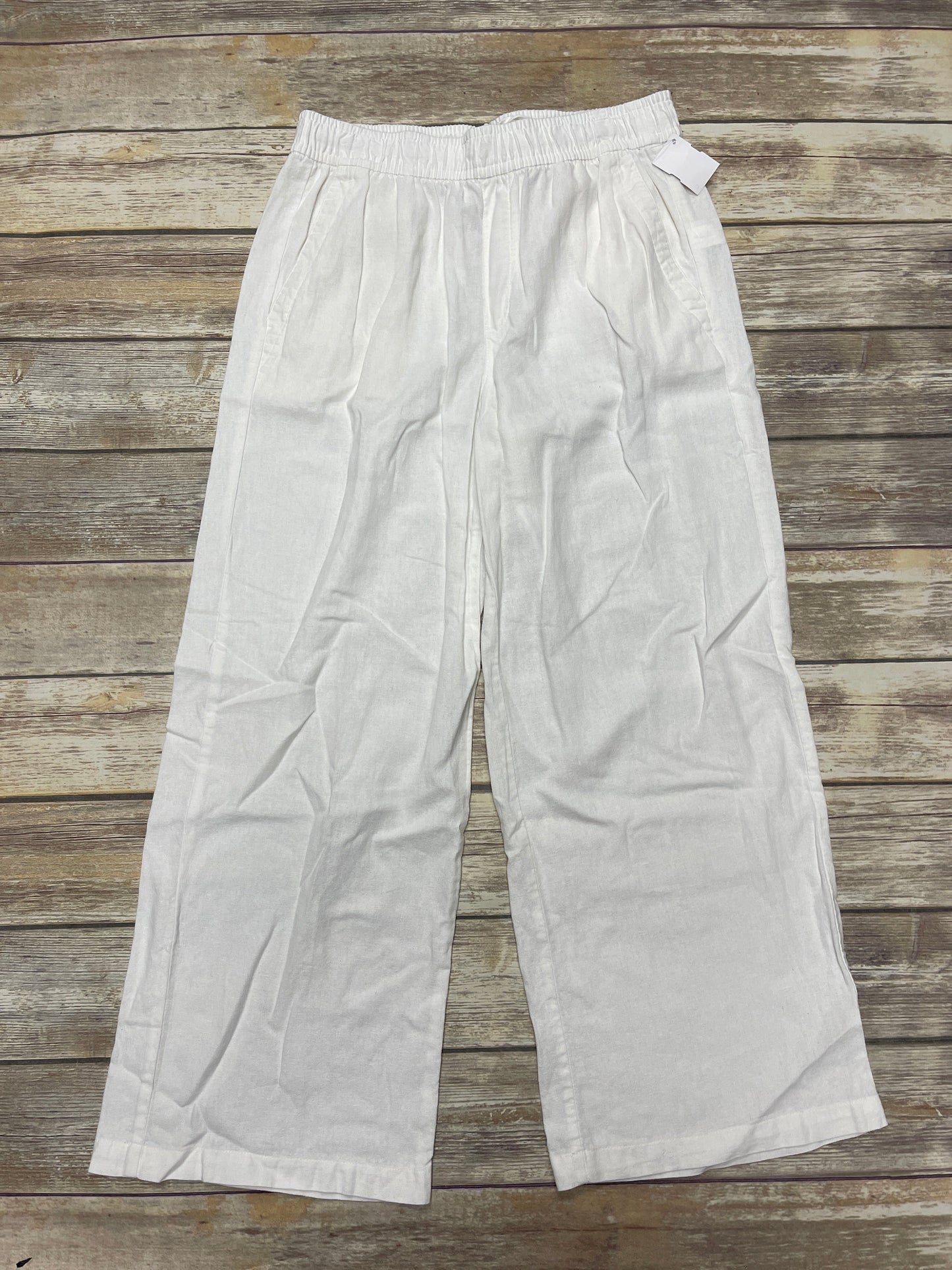 Pants Linen By Old Navy In White, Size: M